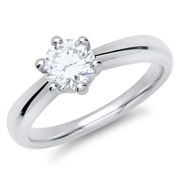 Anillo circonita plata con grabado - 1379