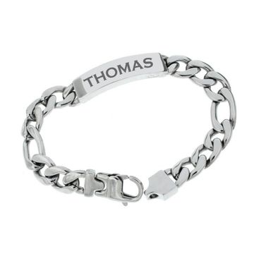 Esclava de acero inoxidable personalizable - 1854