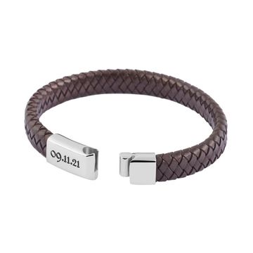 Pulsera de cuero con grabado - 1743