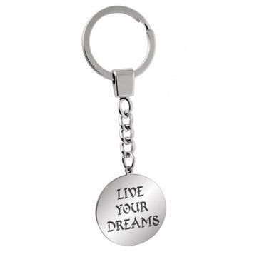 Llavero medallón redondo personalizado - 2533