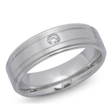 Anillo circonita con grabado - 0419