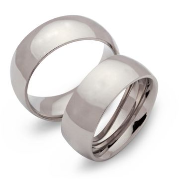 Anillos para dos con grabado - 0246