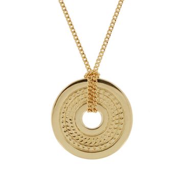 Medallón de oro chapado - 2361