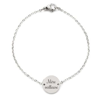 Pulsera de plata para grabar - 2459