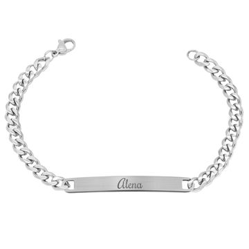 Esclava de acero inoxidable personalizable - 1856