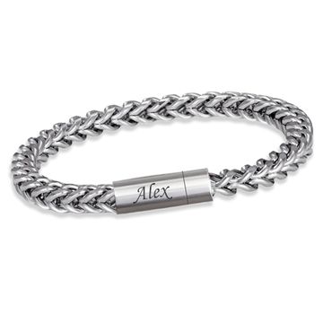 Pulsera de acero inoxidable personalizable - 2371