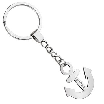Llavero ancla marina personalizado - 2896