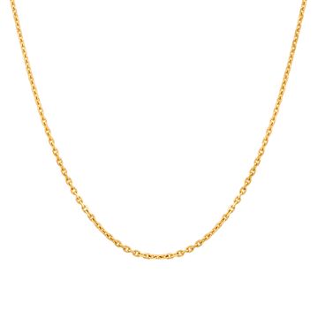 Cadena forzada dorada 1,5 mm - 2616
