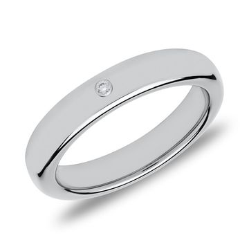 Anillo Wolframio con grabado - 2241