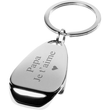 Llavero abridor de botellas con grabado - 2492