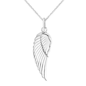 Colgante de alas de plata con grabado - 1771