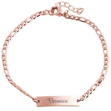 Pulsera de identidad rosada - 2656