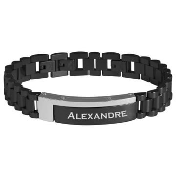 Pulsera de acero inoxidable personalizable - 2913