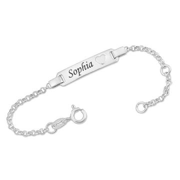 Esclava de plata con grabado - 0450