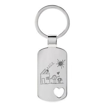 Llavero con su propio dibujo - 2630