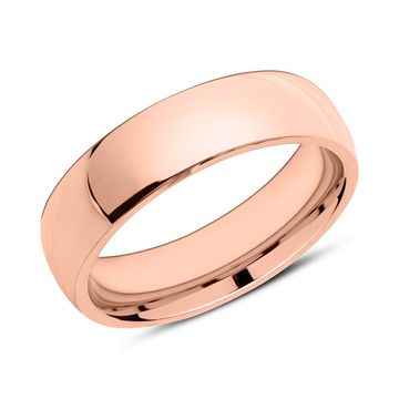 Anillo acero inoxidable rosado con grabado - 2229