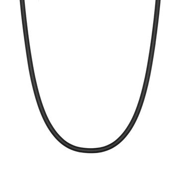 Cadena de caucho negro 2mm - 2642