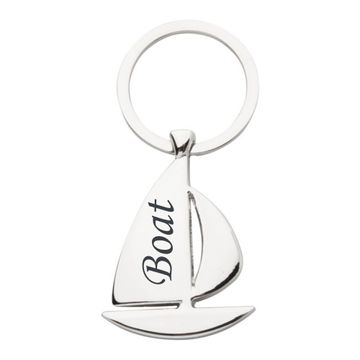 Llavero barco de vela con grabado - 2487