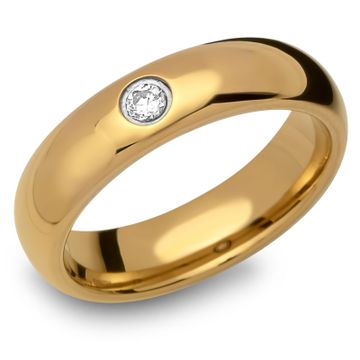Anillo Wolframio con grabado - 1478