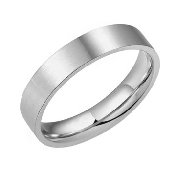 Anillo acero inoxidable con grabado - 2936